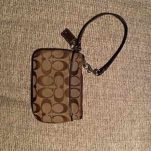 Coach wristlet